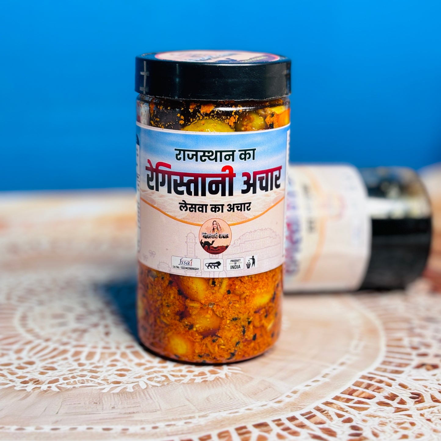 लेसवा का आचार